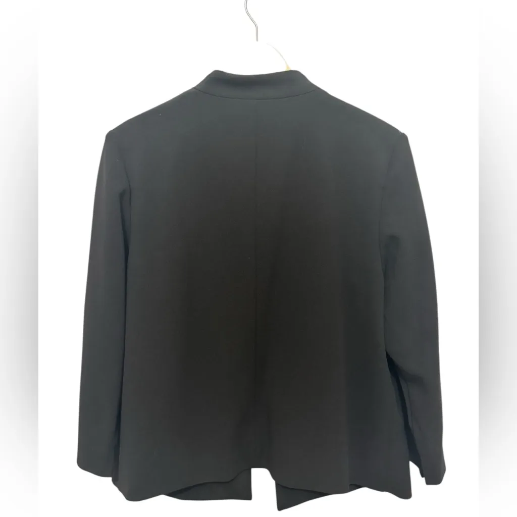 Roz & Ali Black Suit Jacket Open Size M - Image 4