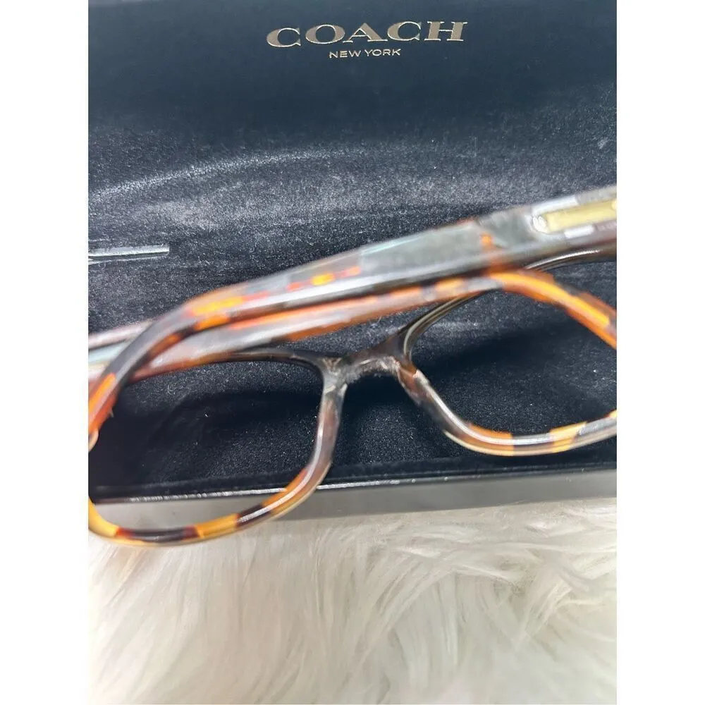 Coach HC 6065 5438 Women's Black Tortoise Eyeglasses Optical Frame 49- 17-135 - Image 3