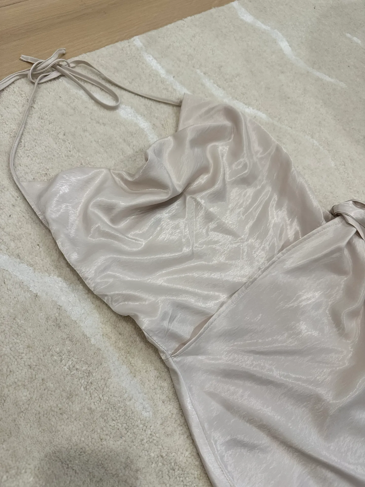 Nasty Gal Silk Mini Dress - Image 6