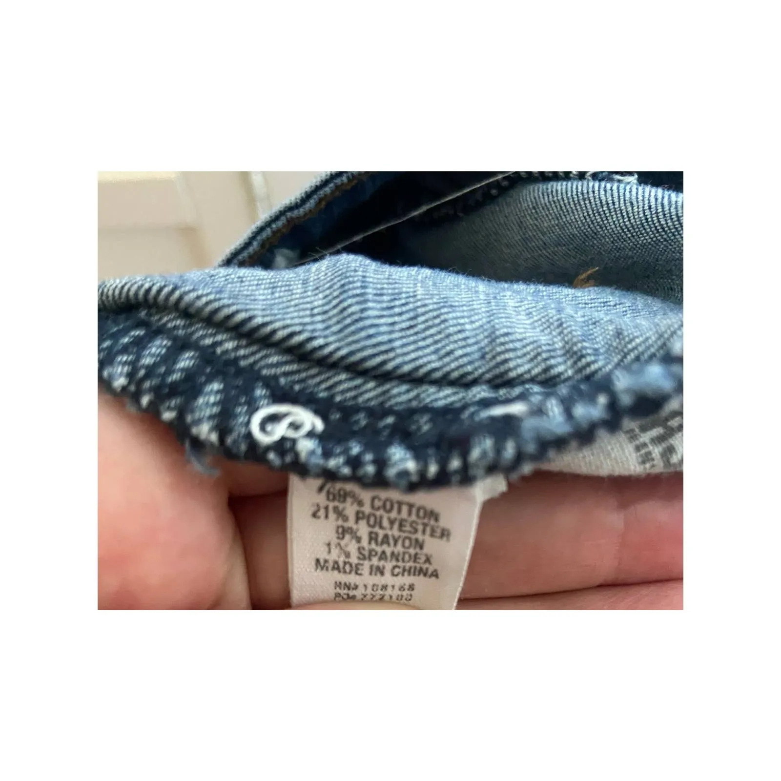 RSQ Womens Jeans Sz 5 or 27 Manhattan High Rise‎ Ripped Skinny Blue Dark Blast - Image 11