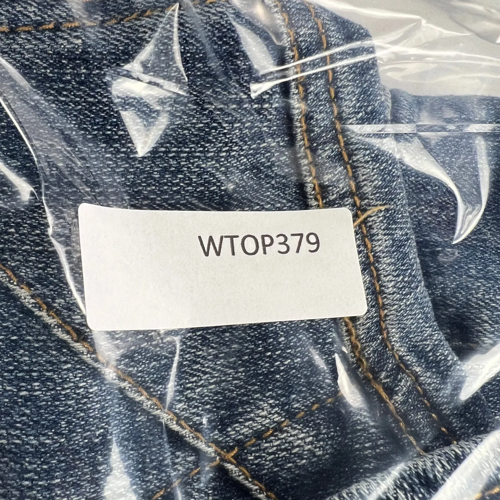 Pilcro and the Letterpress Denim Jean Jacket Leather Tabs Medium Wash Size S - Image 15