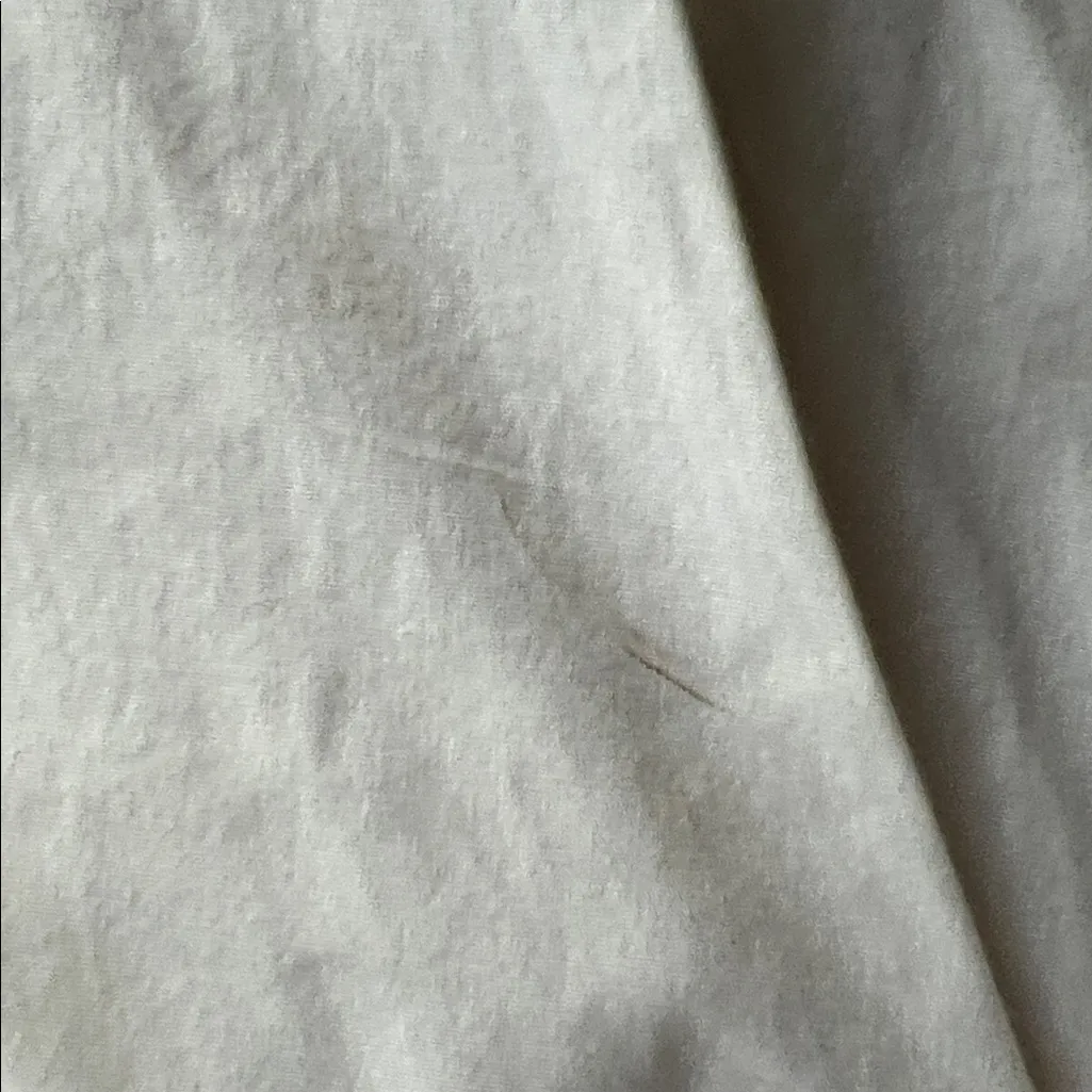 Intermix Bennet Poplin White Smocked Puff Sleeve Dress - Image 3