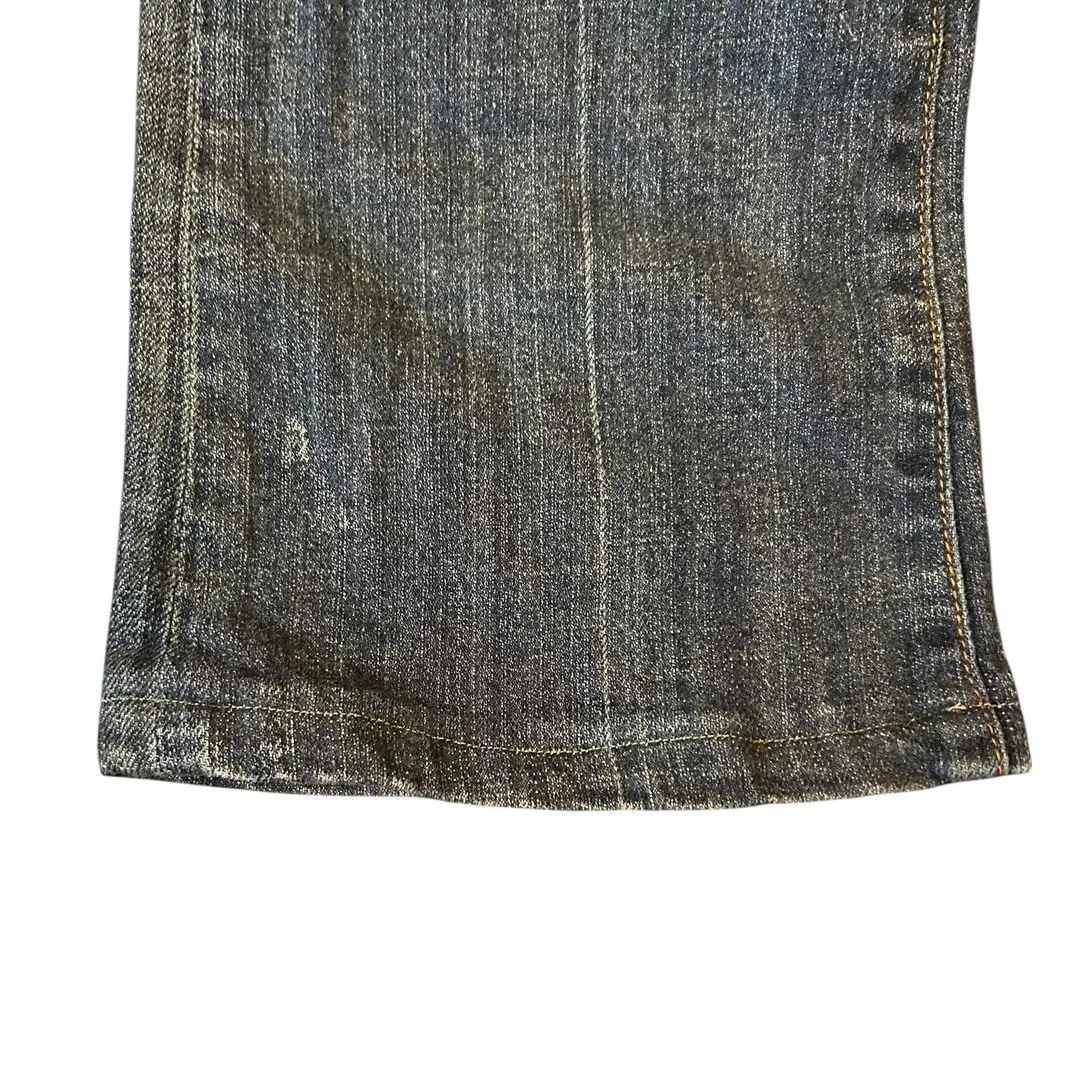 CITIZEN OF HUMANITY Women's Low Rise Jeans Sz 30 10 Kelly #001 Stretch Bootcut - Image 9