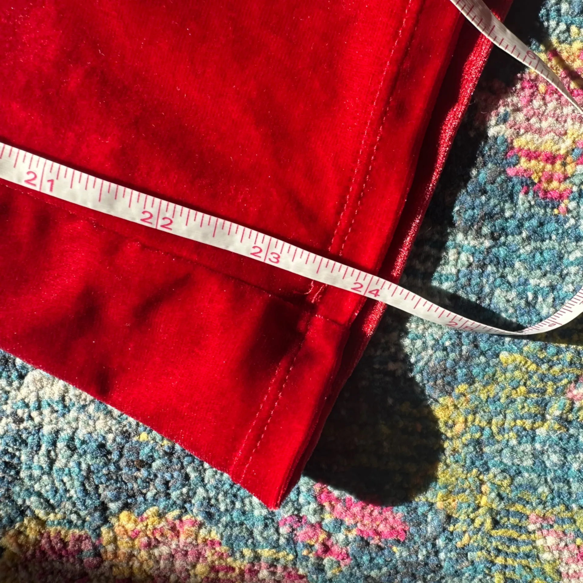 Born Famous Red Velvet Reindeer Overalls medium - Image 9