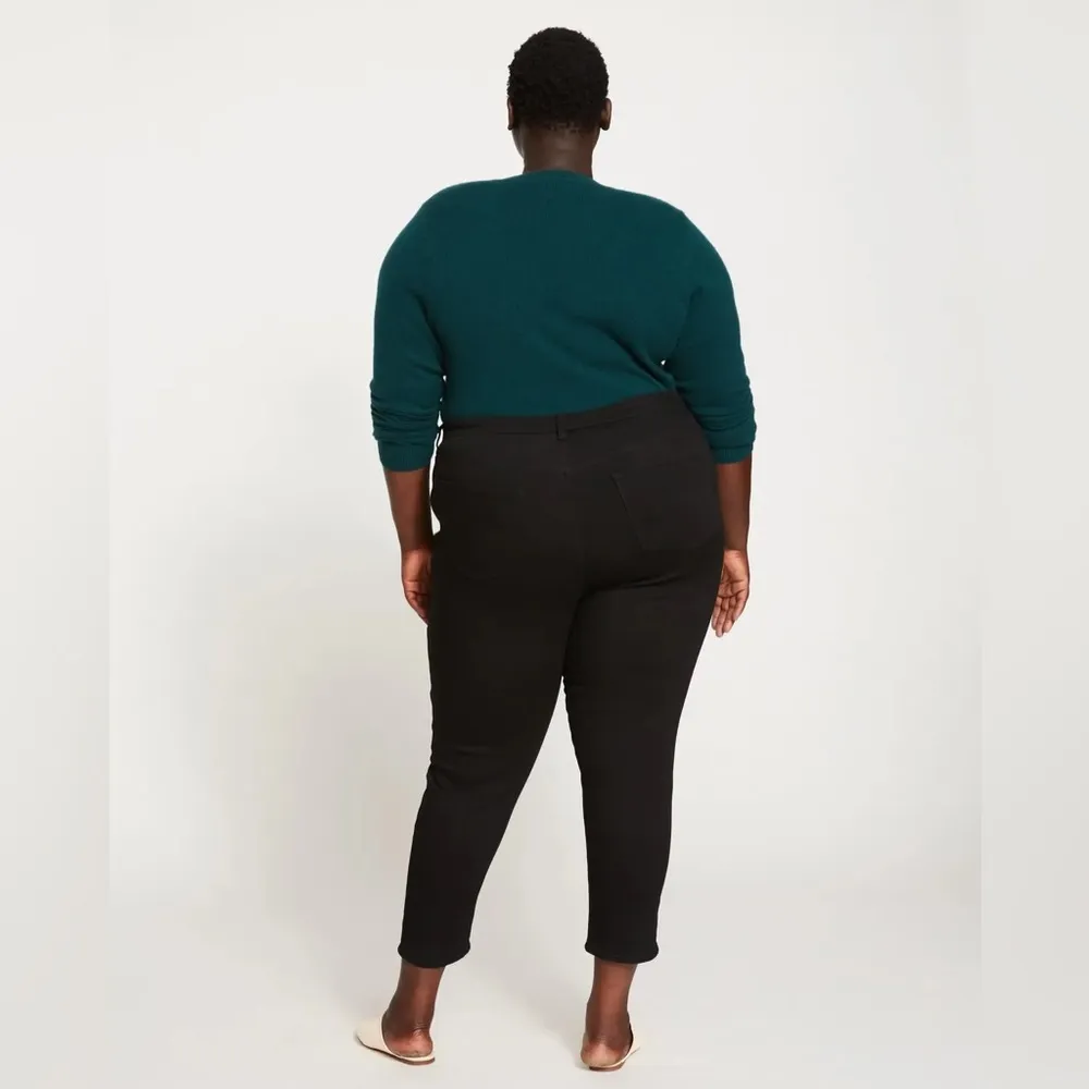 NWT - Universal Standard Seine High Rise Skinny Jeans 27 Inch - Black - Image 3