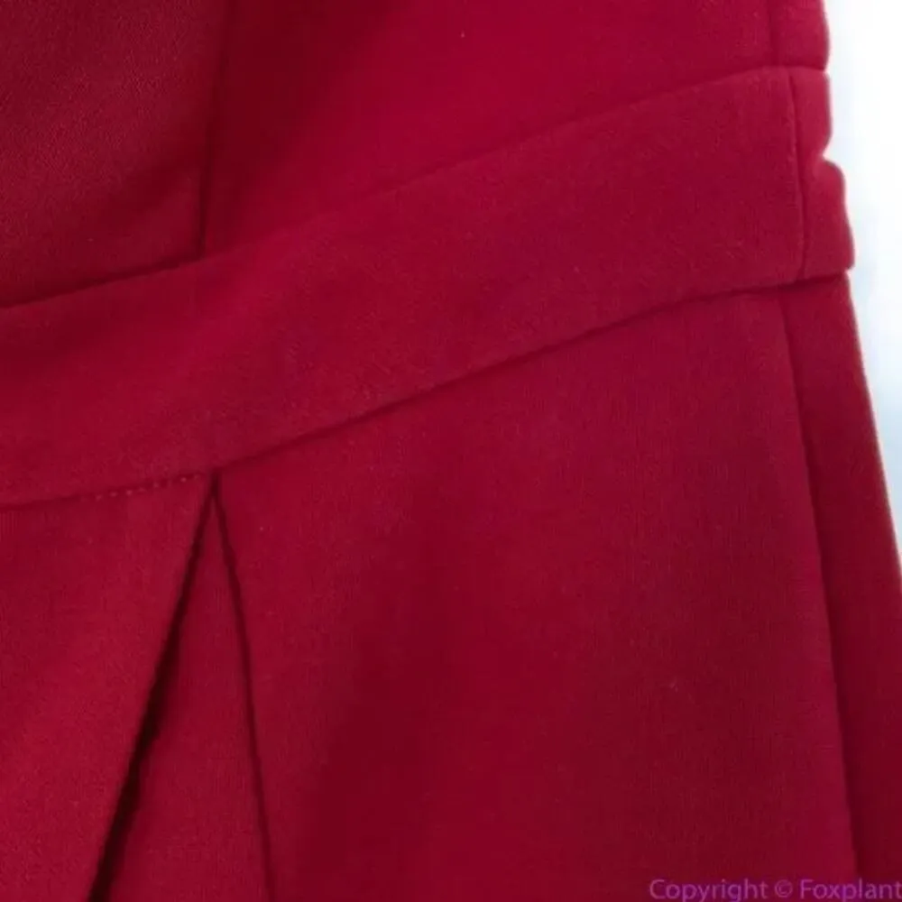 NEW white house black market Wine Red Convertible Strapless SplitLeg Jumpsuit, 2 - Image 10