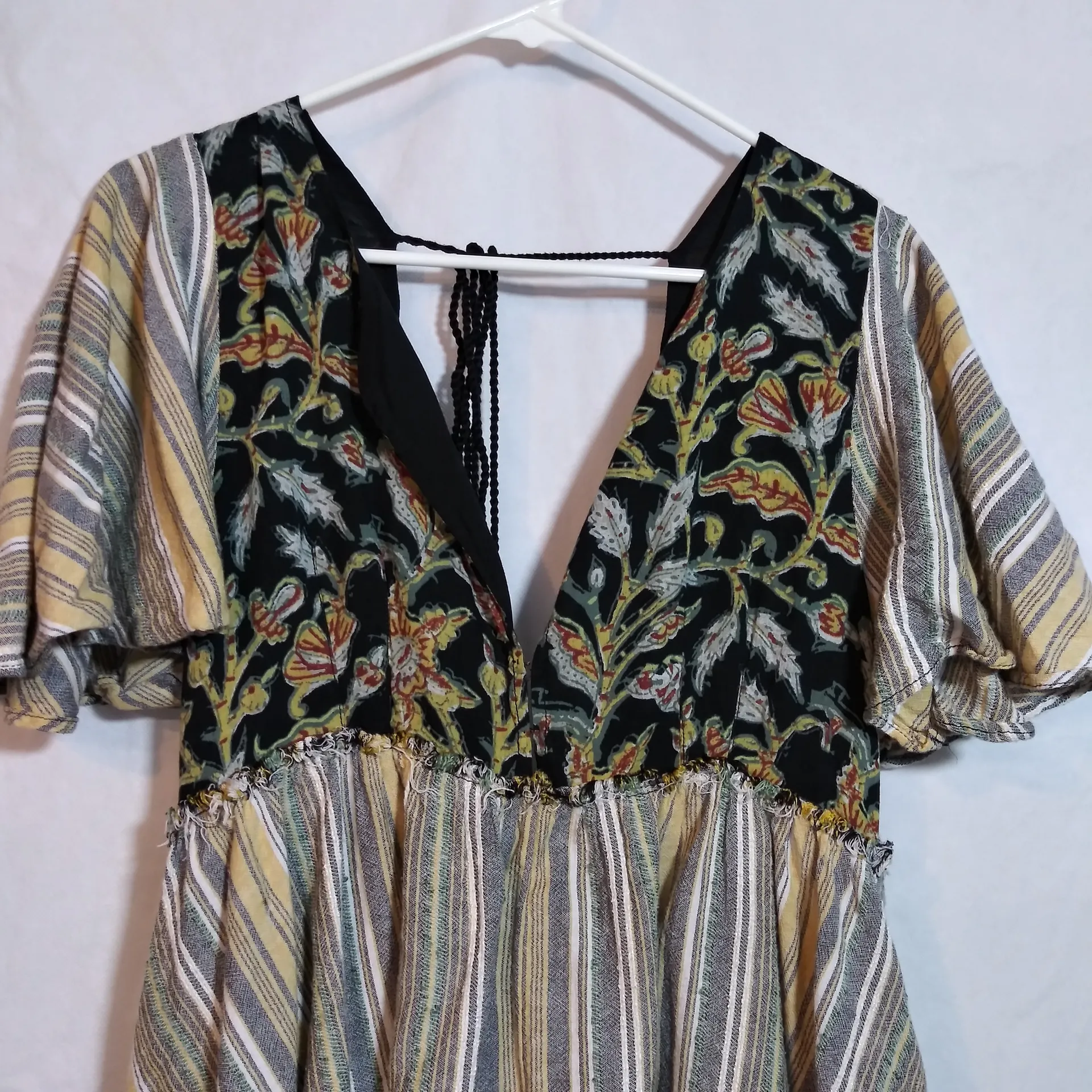 Free People Under The Sun Tunic Dress Boho Size M - Image 4