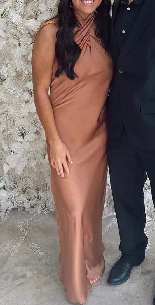 Jasmine Halter Maxi Dress - Image 2