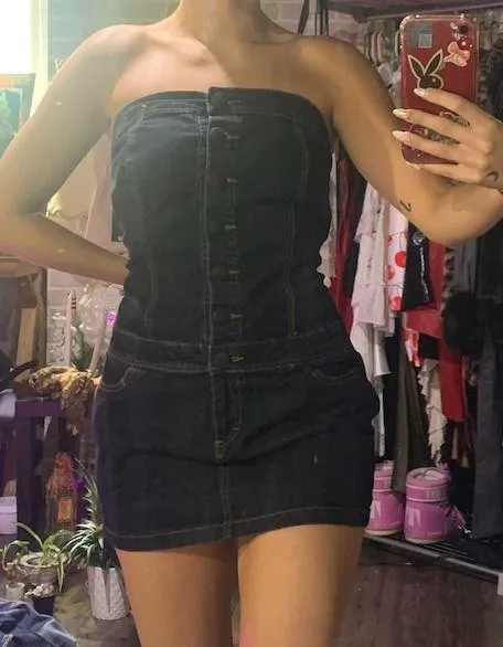 DENIM DRESS - Image 2