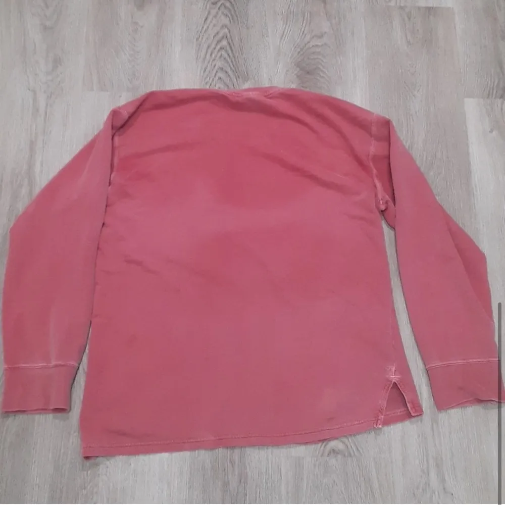 Handmade Quilt Pumpkin Sweatshirt Comfort Colors Fall Halloween Art to Wear - Image 5