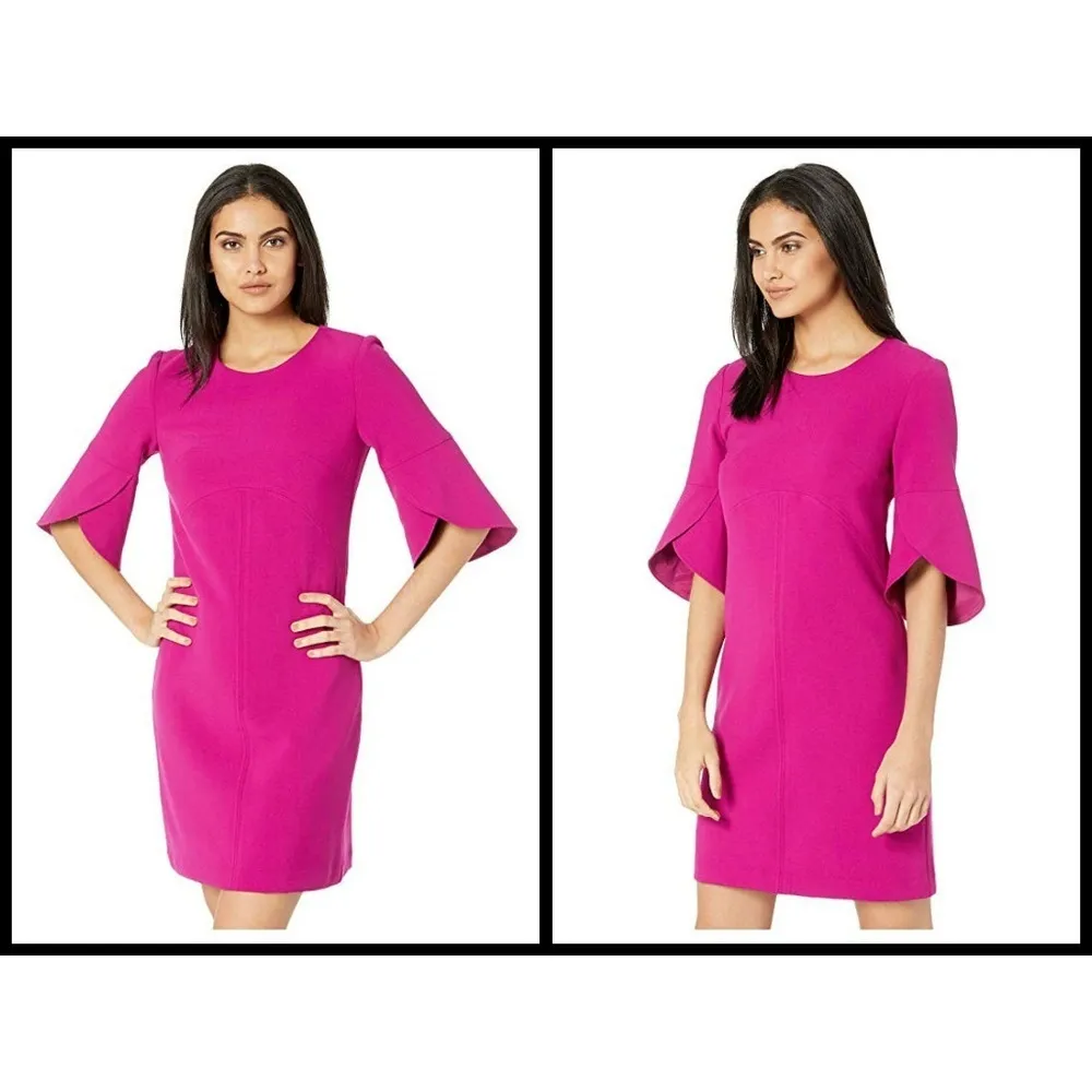 💕TRINA TURK💕 Birdland Bell Sleeve Shift Dress - Image 5