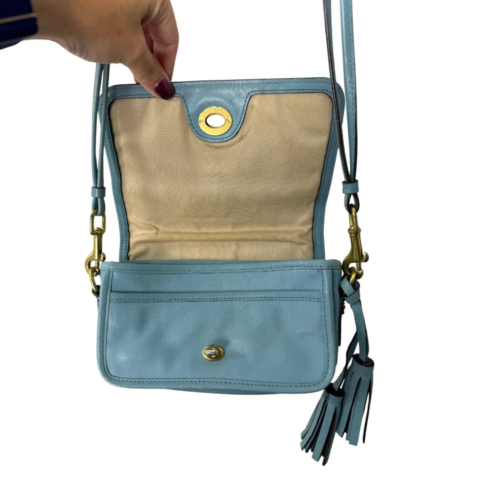 Coach 19914 Legacy 2013 Reissue Blue Penny Crossbody Hangtag – FLAWS PROJECT - Image 4
