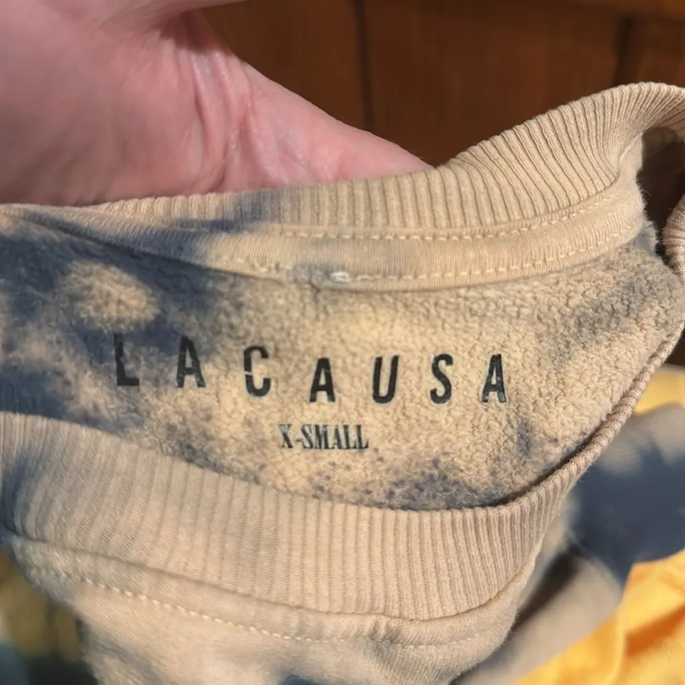 NWOT LACAUSA Tie Dye Sweatshirt Oversized Size XS Anthropologie/Revolve - Image 10