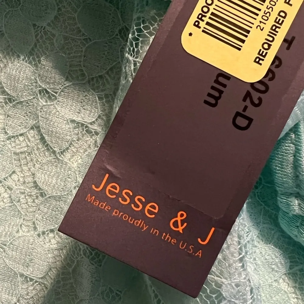 Jesse & J size large women’s mint color nightgown or summer dress keyhole back - Image 8