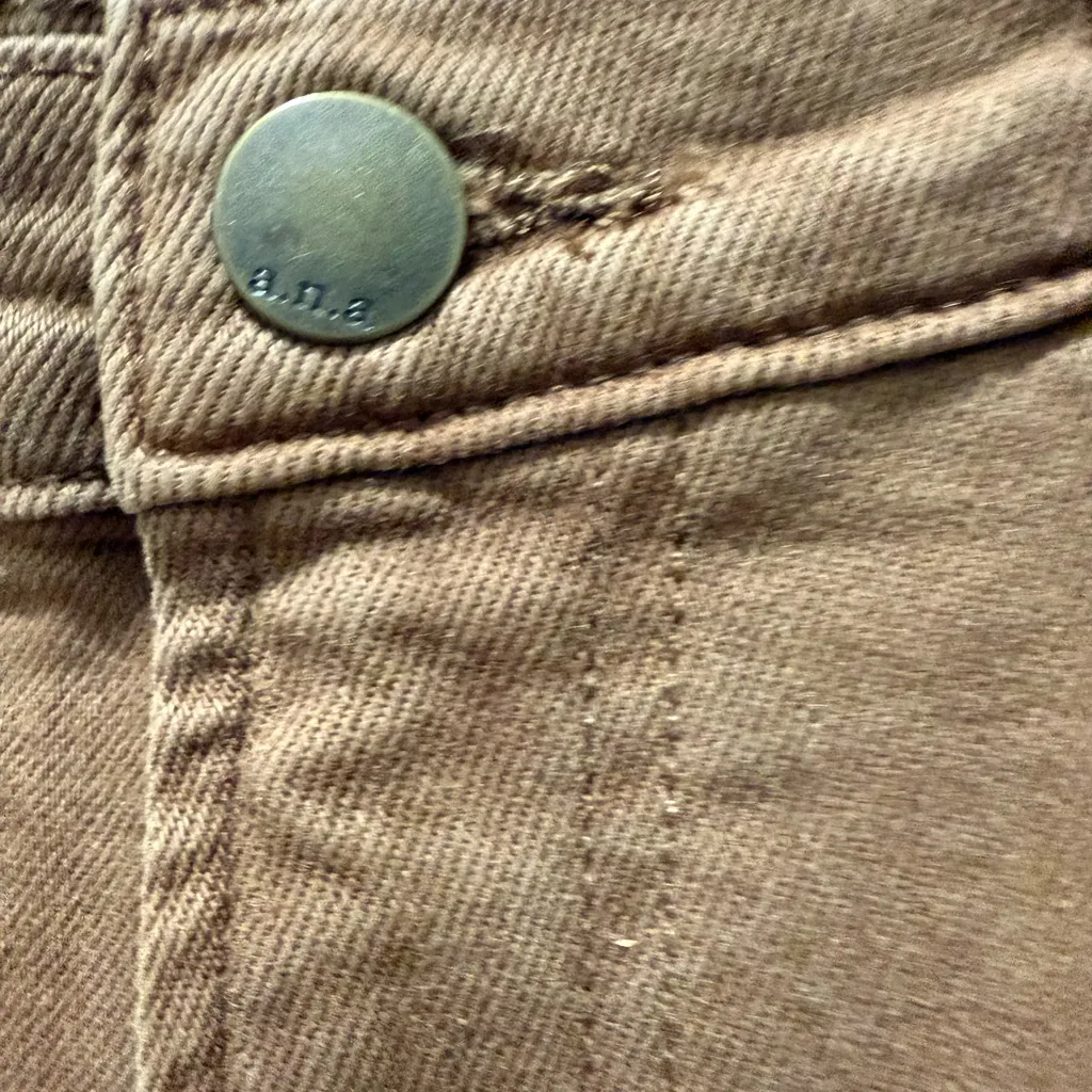 a.n.a Brown Straight Leg Pants size 14 - Image 6