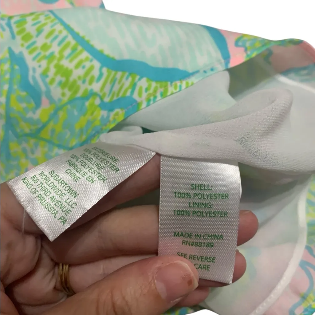 Lilly Pulitzer Avena Blouse size 4 - Image 5