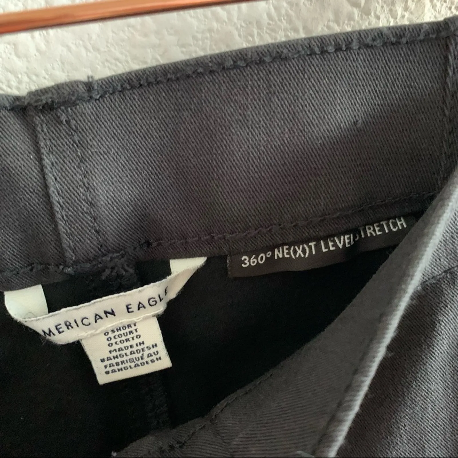 American Eagle 360 Next Level Stretch Lace Up Front Black Jegging Pants 0 Short - Image 10