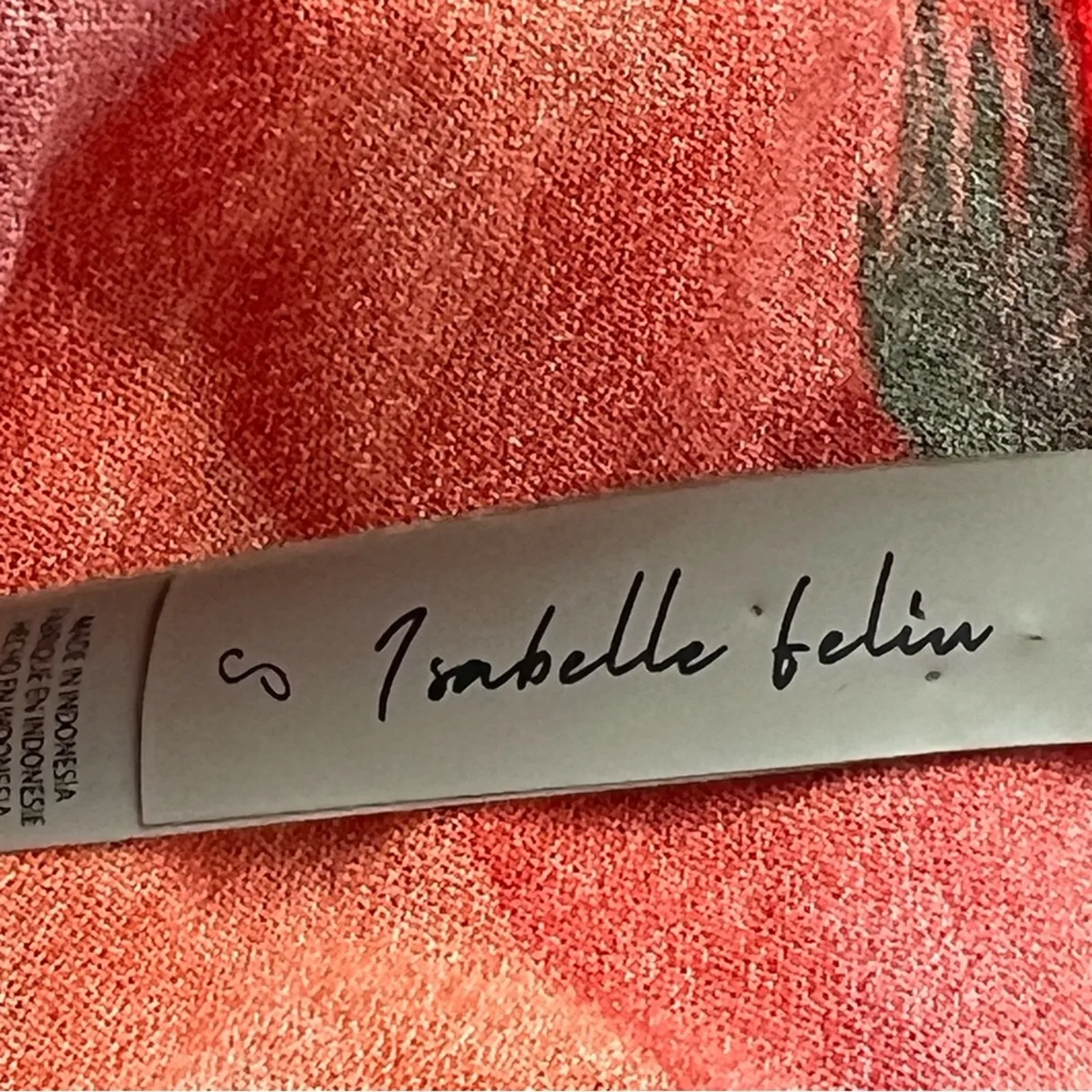 Anthropologie Dress Small Camel Desert RARE Isabelle Feliu Karakum Boho Animal - Image 4