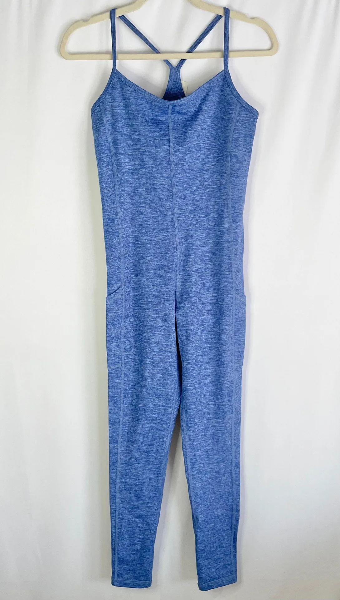 New  Offline Hugger Racerback Legging Jumpsuit Blue Size Medium - Image 7