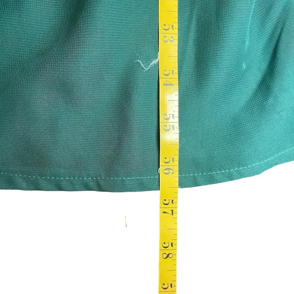 Birdy Grey Hannah Emerald Green Empire Dress Size XS Bridesmaid Event Pockets - Image 14