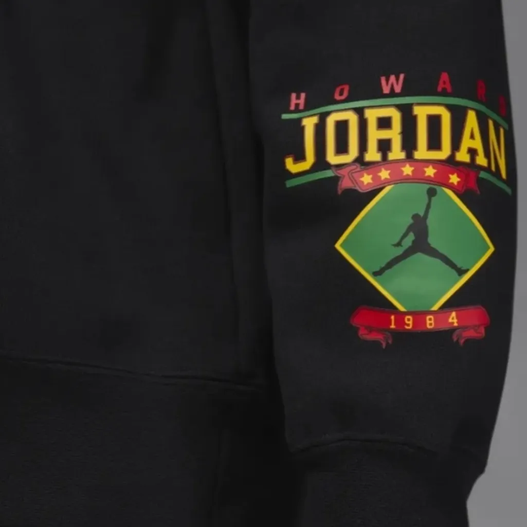 Jordan x Howard University Satin Lined Pullover Hoodie - Image 3