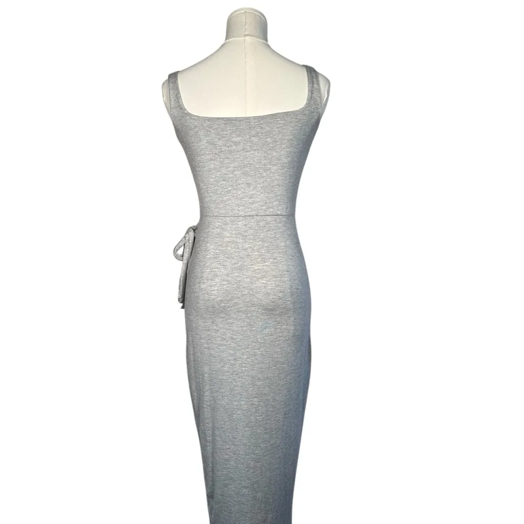 See You Monday‎ Gray Midi Dress - Image 2