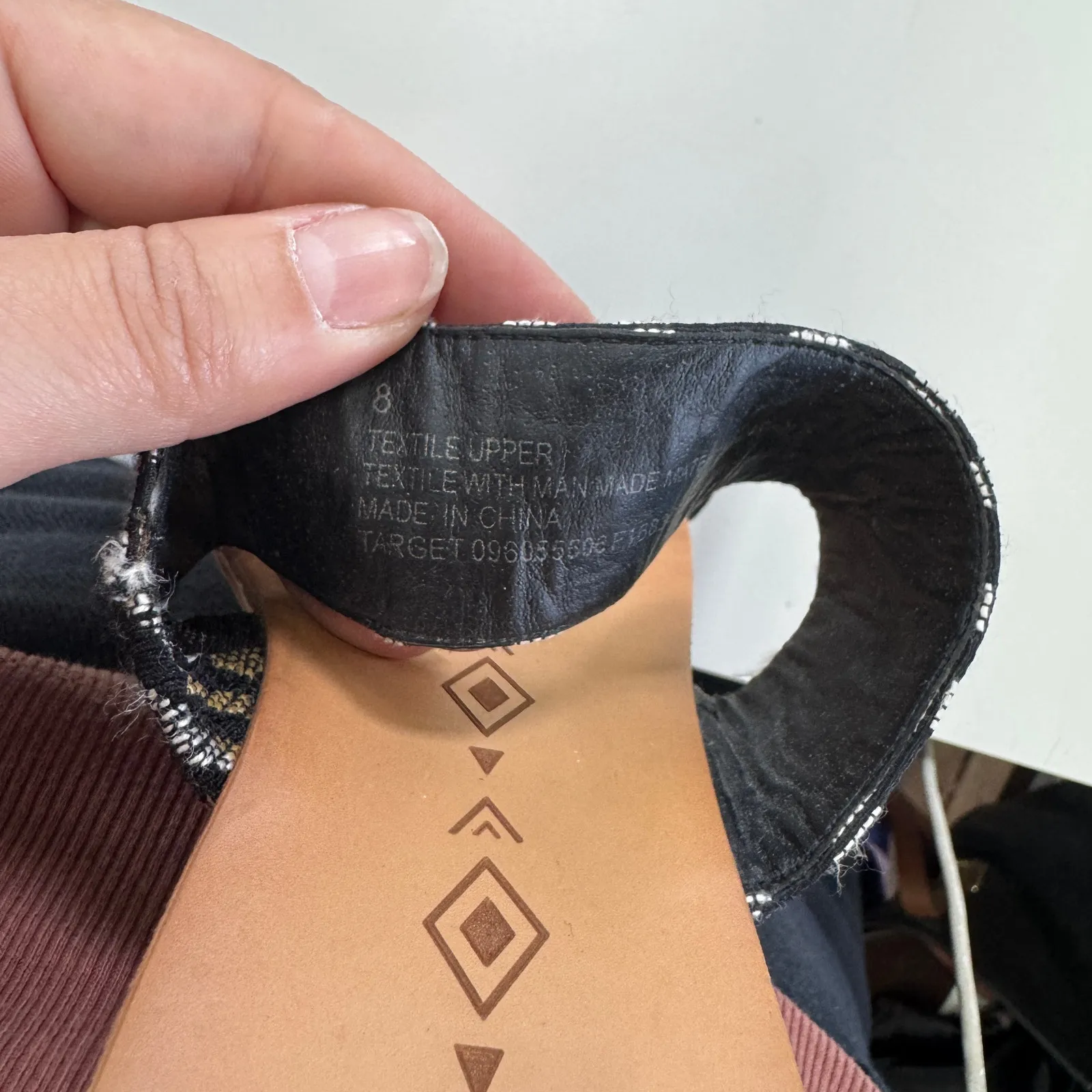 Dolce Vita Sandals Womens 8‎ Black Bailey Tribal Double Strap Open Toe Shoes - Image 6