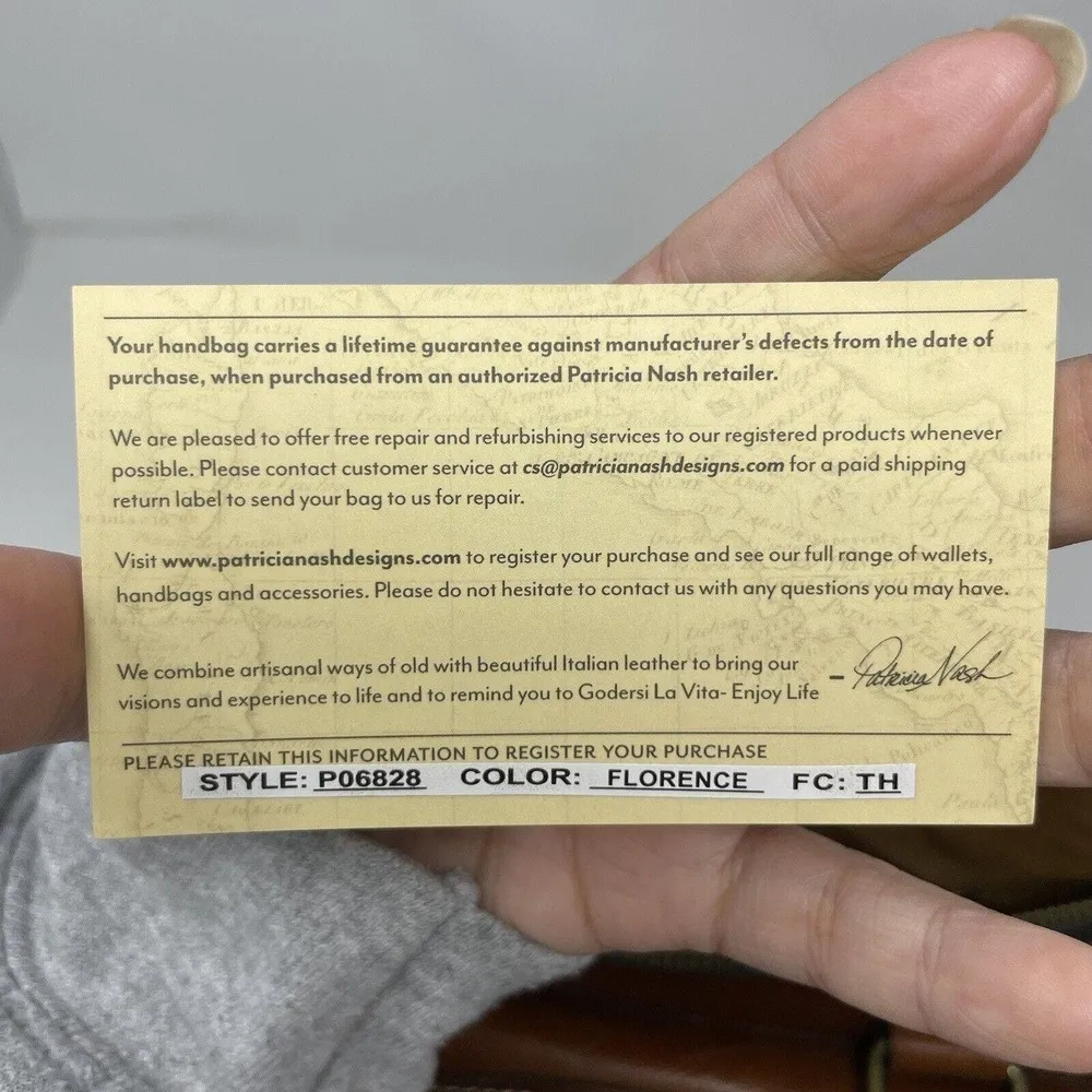 Crossbody Tote Bag Cognac Brown Leather Handbag - Image 12