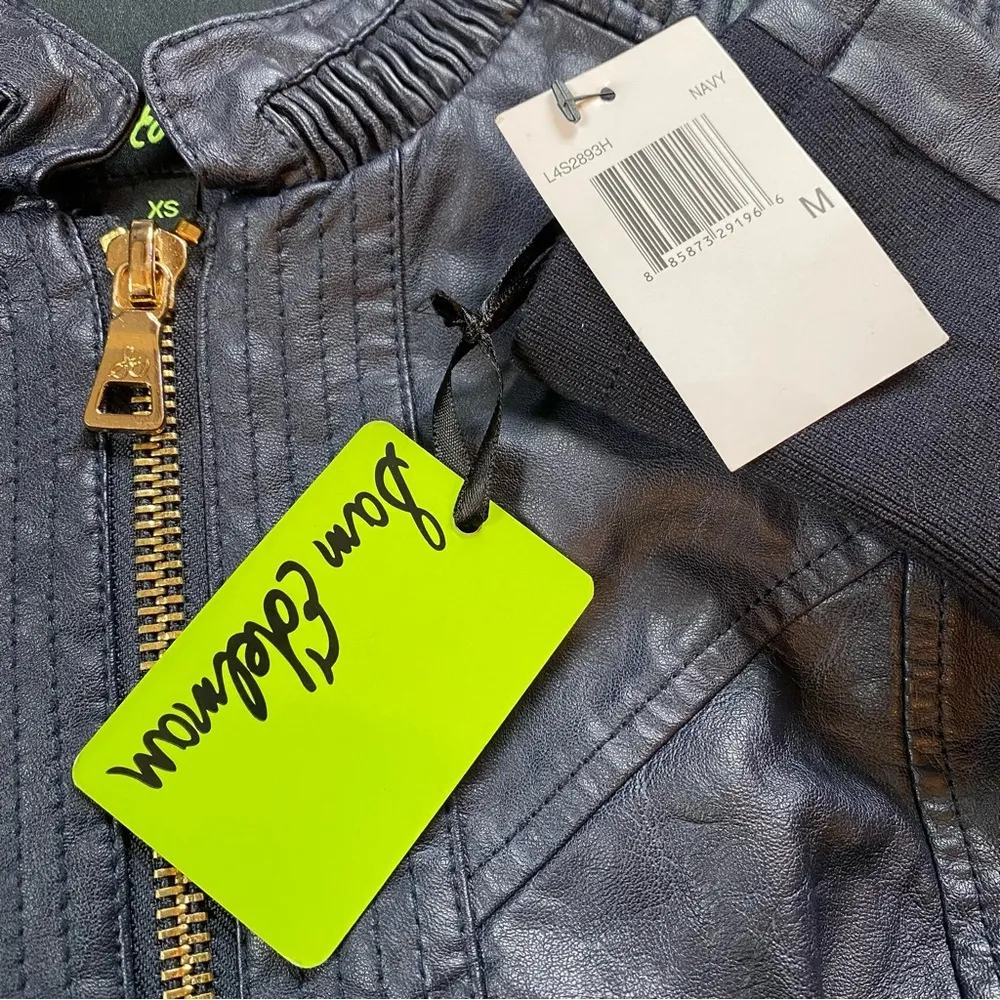 NWT Sam Edelman Vegan Faux Leather Jacket - Image 13