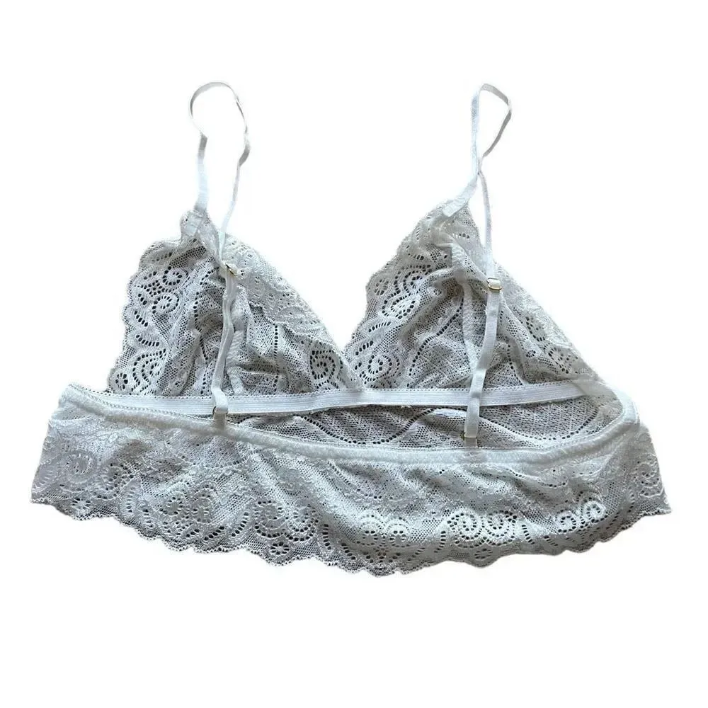 Bohemian Floral Print Pajama Set, Long Sleeve Robe With Belt Lace SZ M #1635 Orange Size M - Image 12