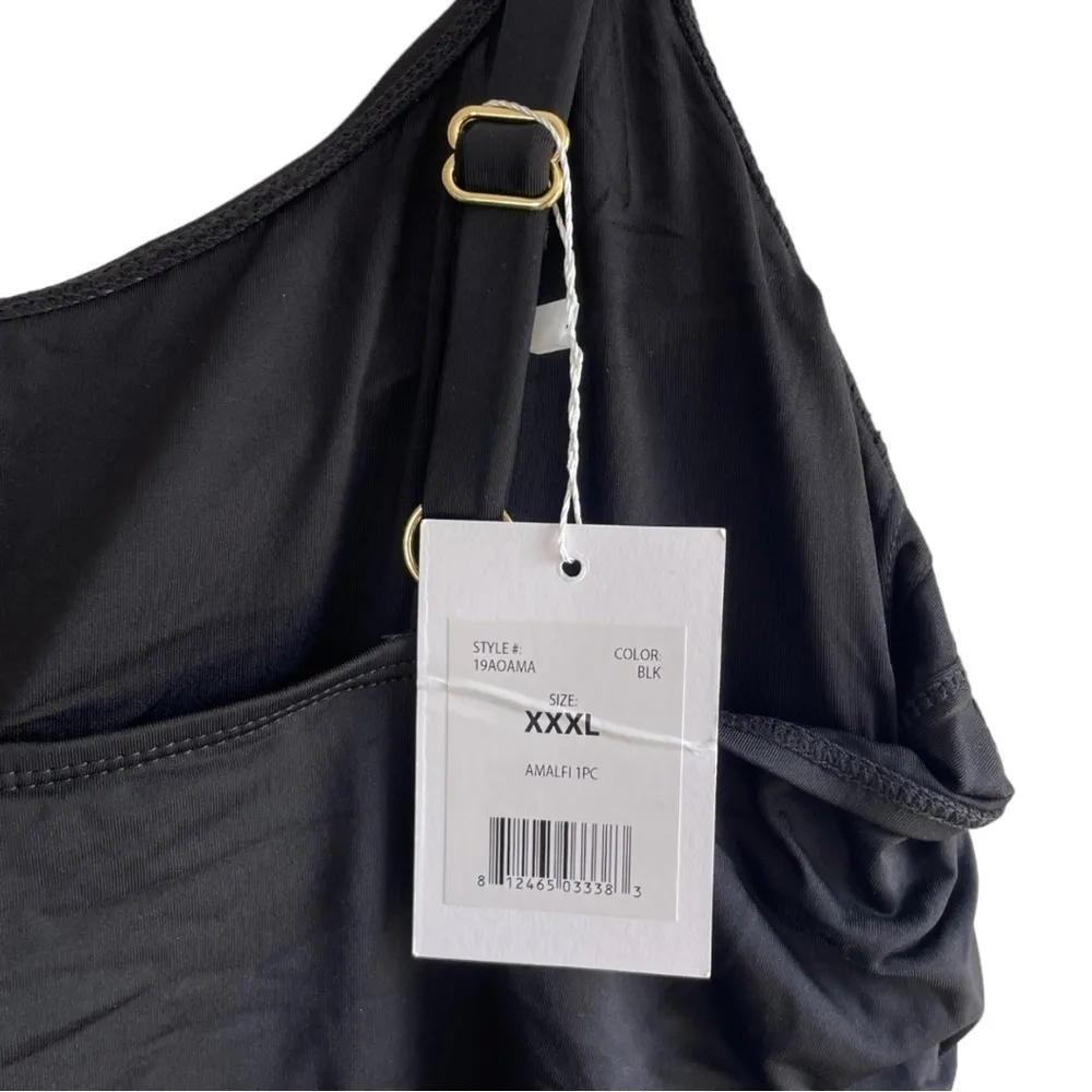 Andie Amalfi One‎ Piece XXXL Black Swimsuit - Image 8