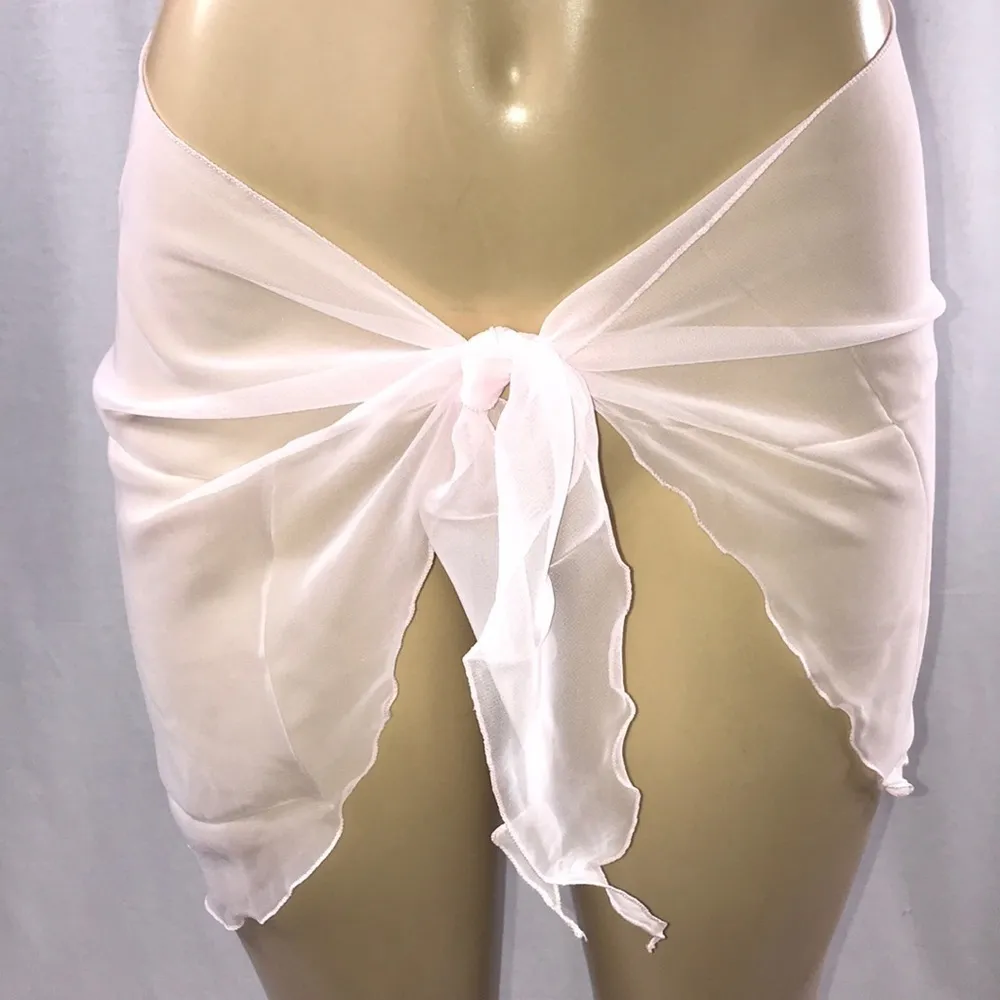 Zuliana Short Sarong Made in USA Pink Size undefined - Image 3