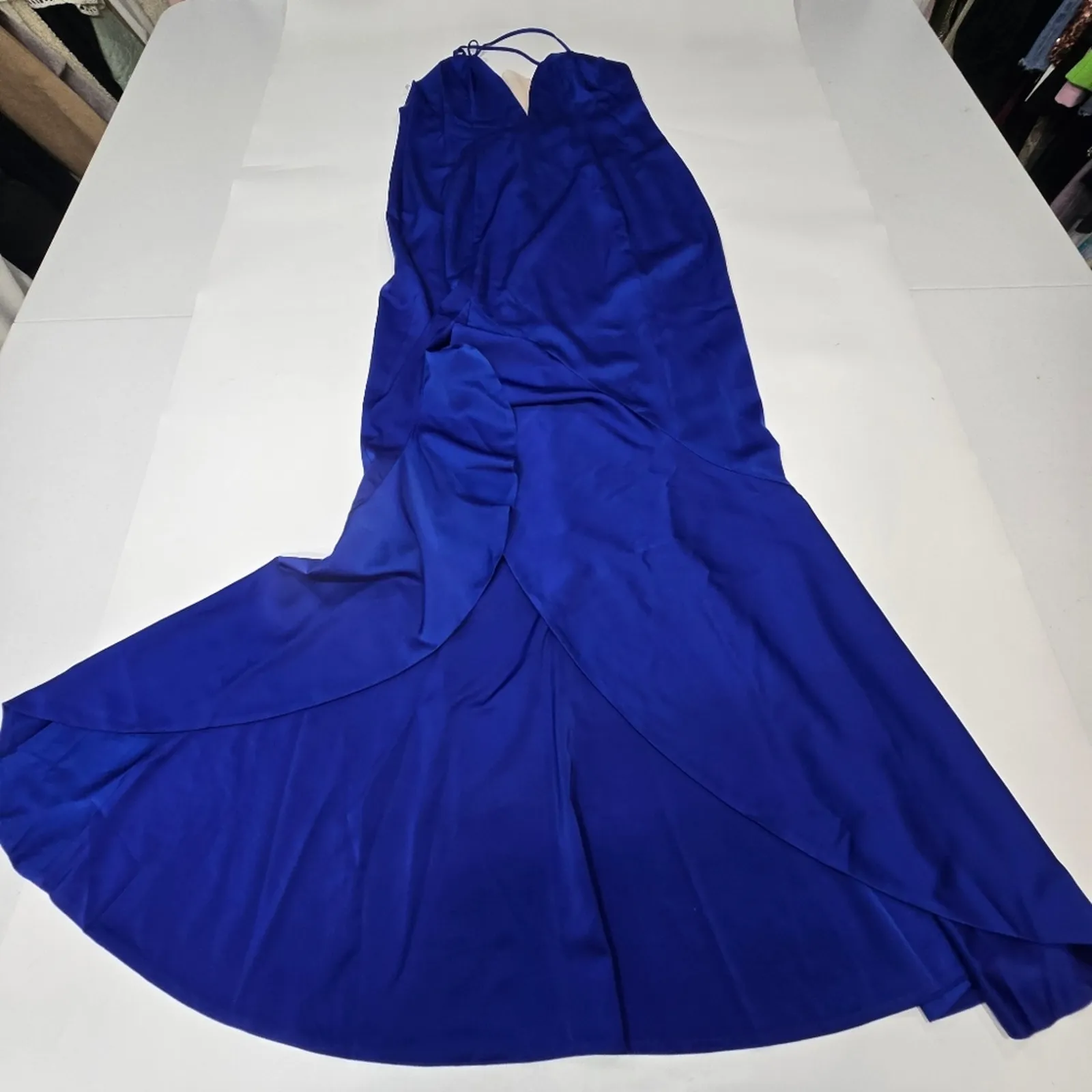 Lovers and Friends Carly Gown in Cobalt XL - Image 3