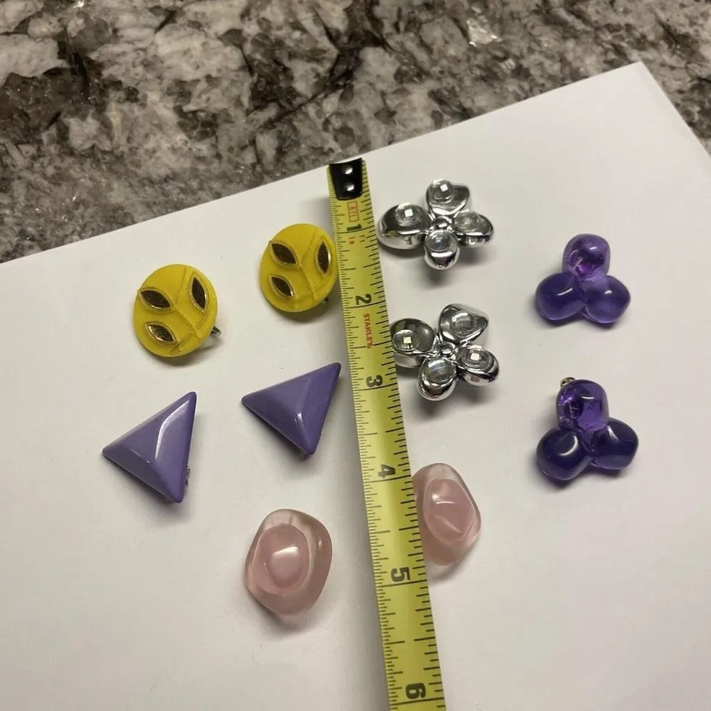 Lot of 5 Colorful Some Purple Vintage - Image 5