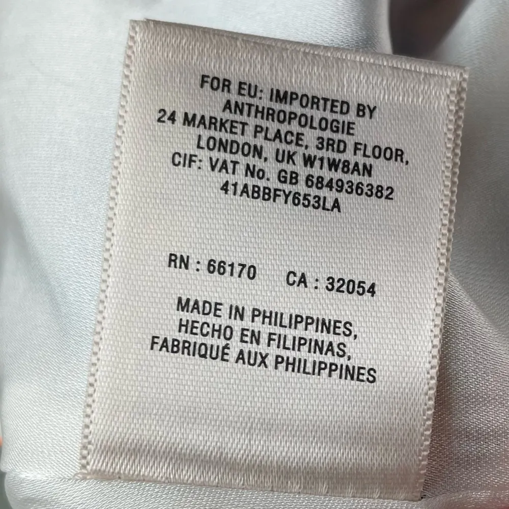 Maeve Anthropologie Neon Floral Printed Fit and Flare Dress Pebble Texture 4P - Image 9