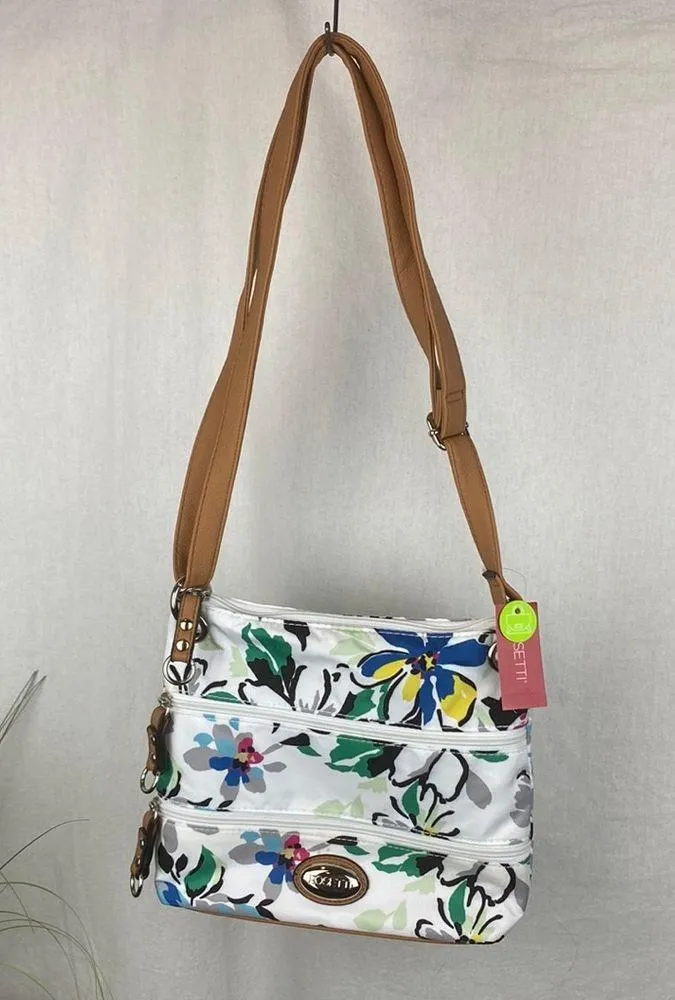 Rosetti Beg Your Garden Floral Print Cross Body Handbag NEW - Image 2