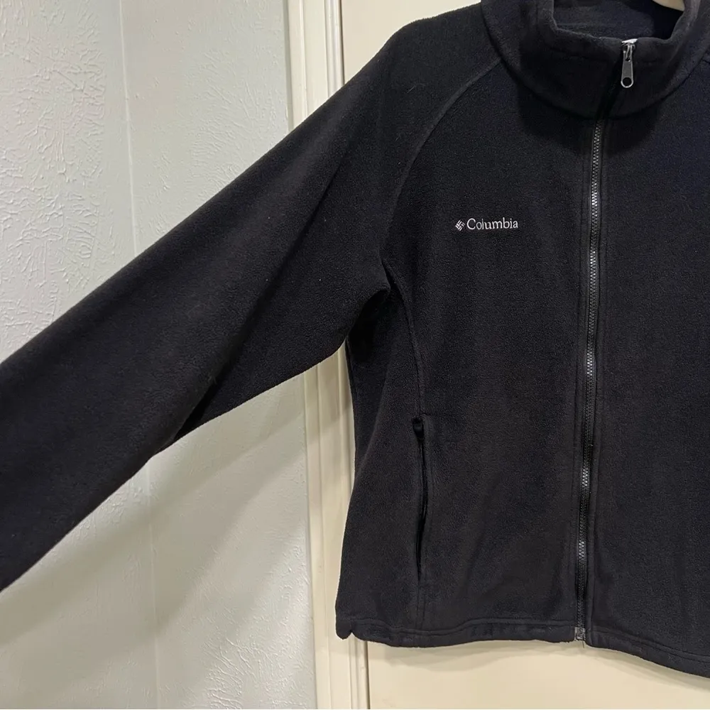 Columbia Black Full Zip Jacket Coat - Image 4