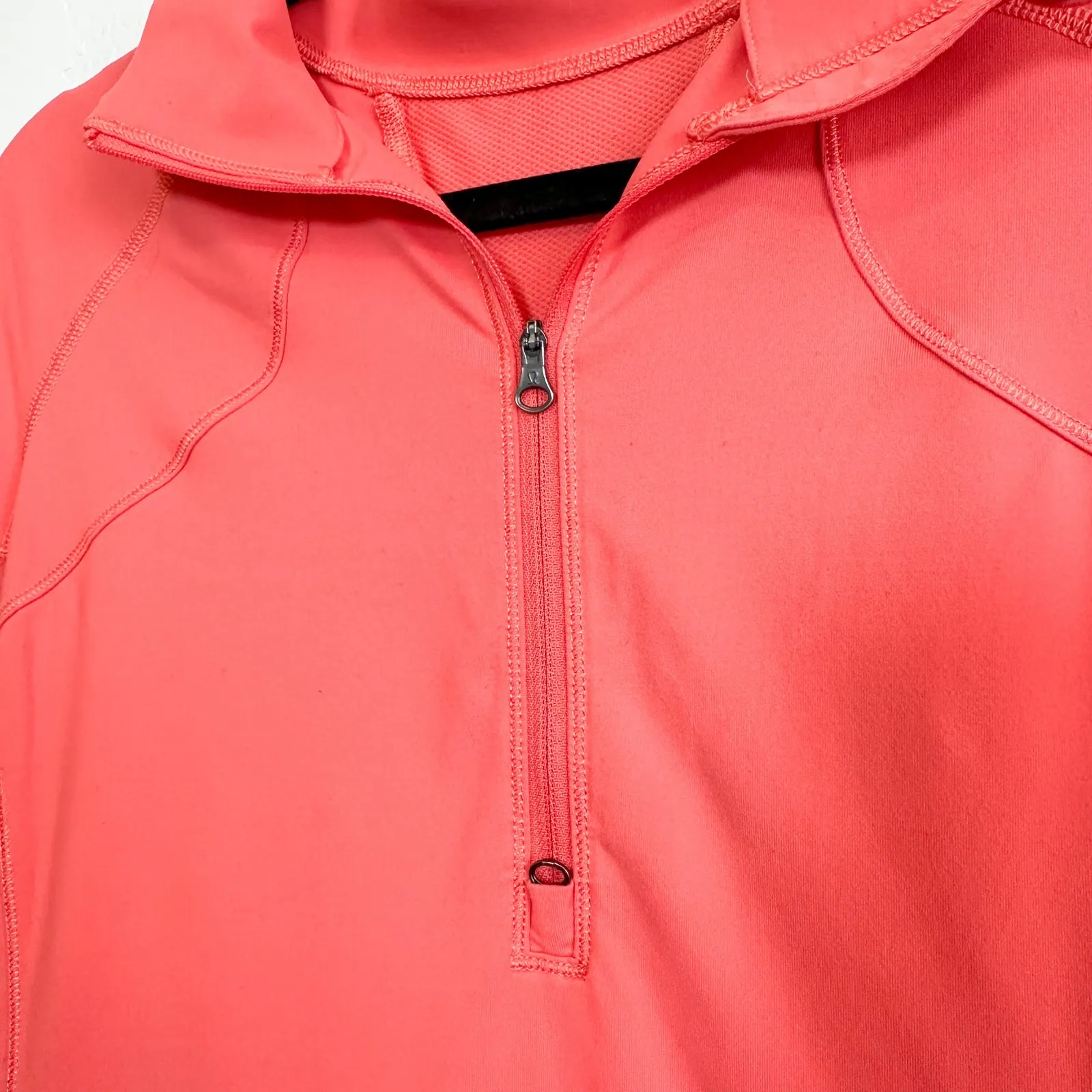 Lululemon | Race With Grace 1/2 Zip II Base Layer Athletic Jacket in Atomic Red - Image 7