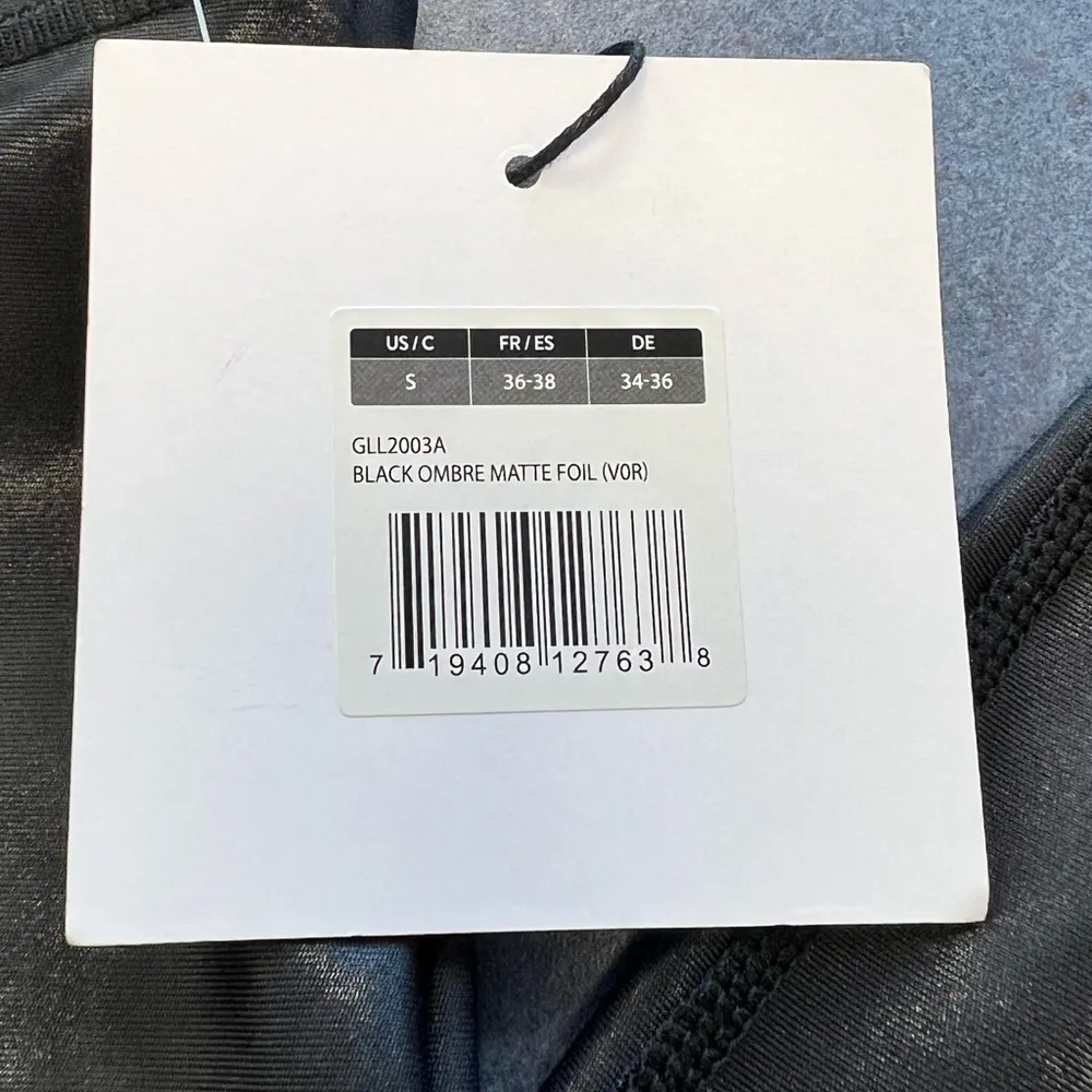 CYCLE HOUSE BLACK OMBRÉ MATTE FOIL leggings - Image 11