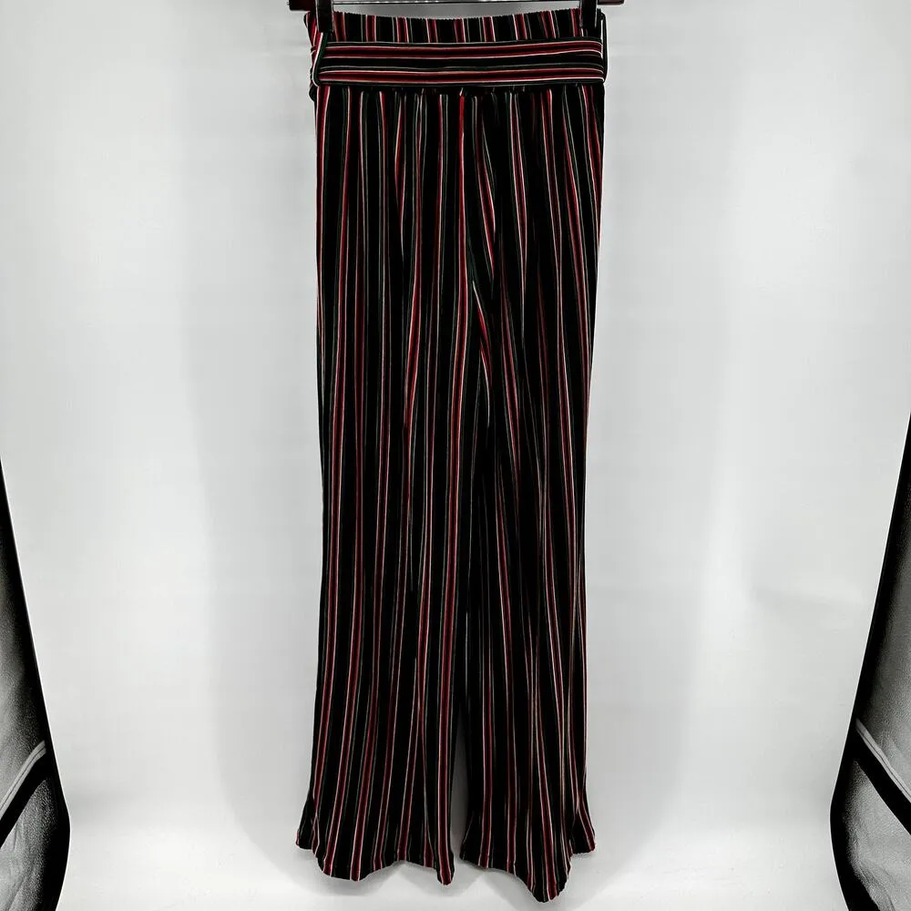 House & Harlow Revolve Arnound Top Tania Pant Set Striped Crop Top Wide Leg S/XS - Image 9