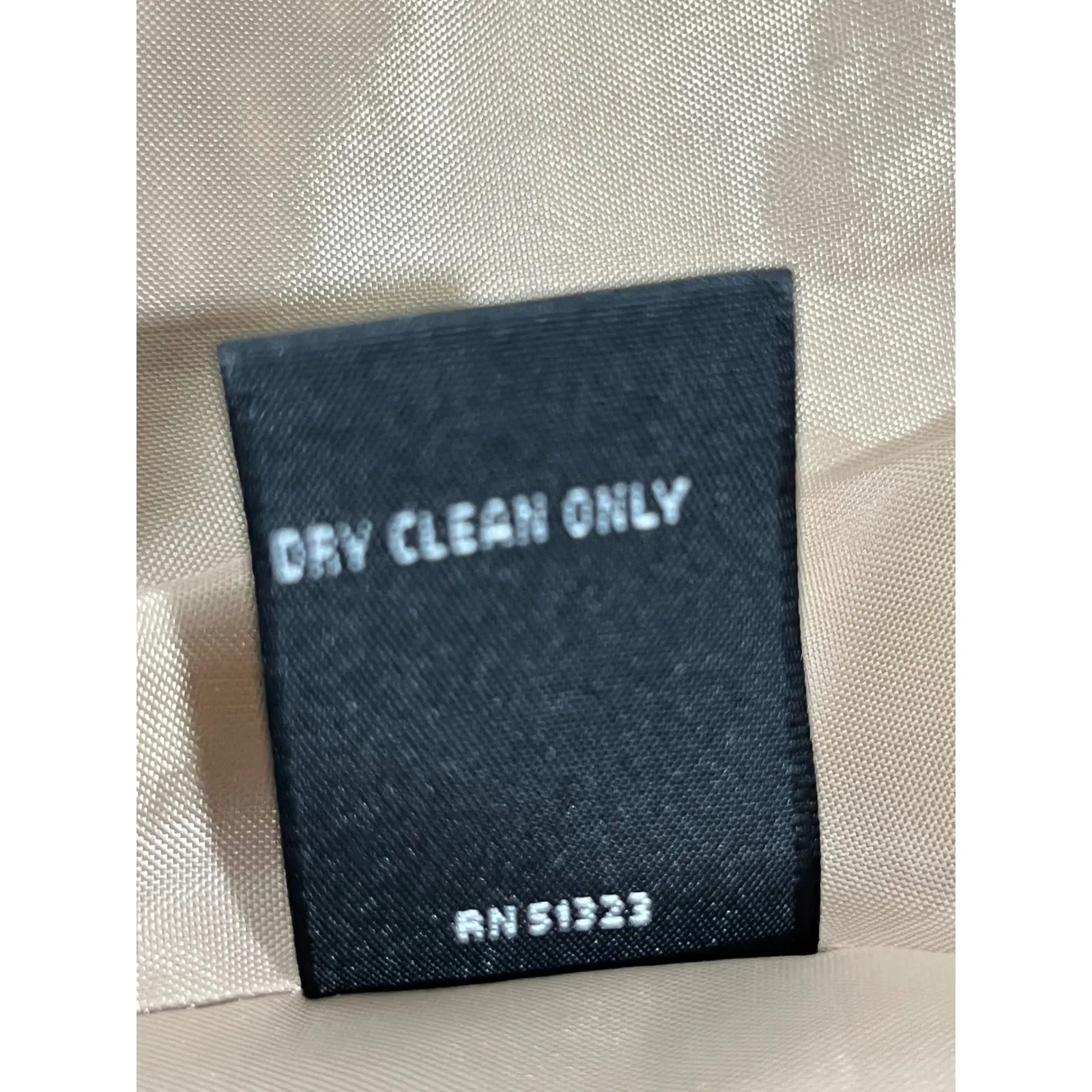 Josephine Petite Womens Tweed Blazer Jacket Tan Pink White Button Front 6P Gold - Image 8