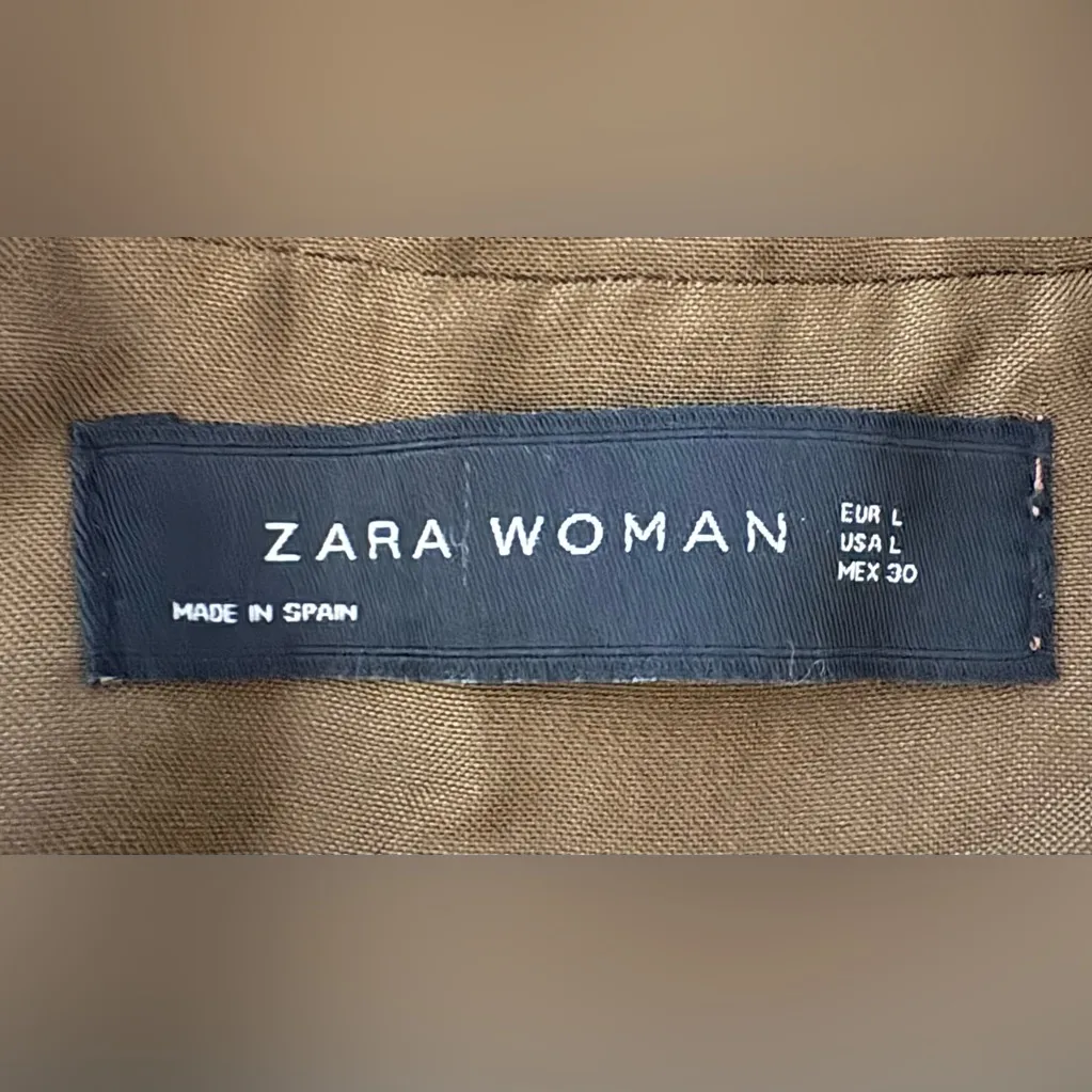 Zara Brown Sleeveless Pantsuit - Image 6