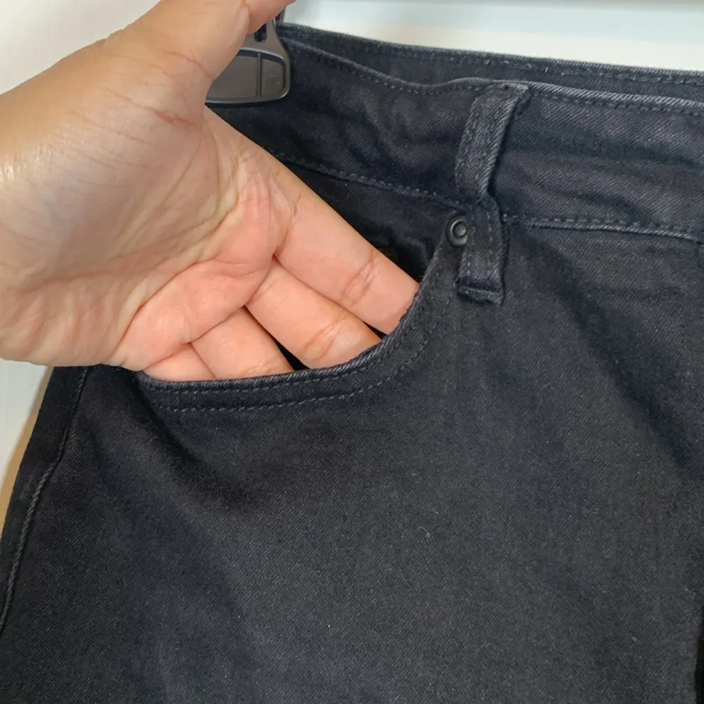 Harper Heritage High Rise Skinny Black Jeans Size 27 EUC #VEG-0069 - Image 3