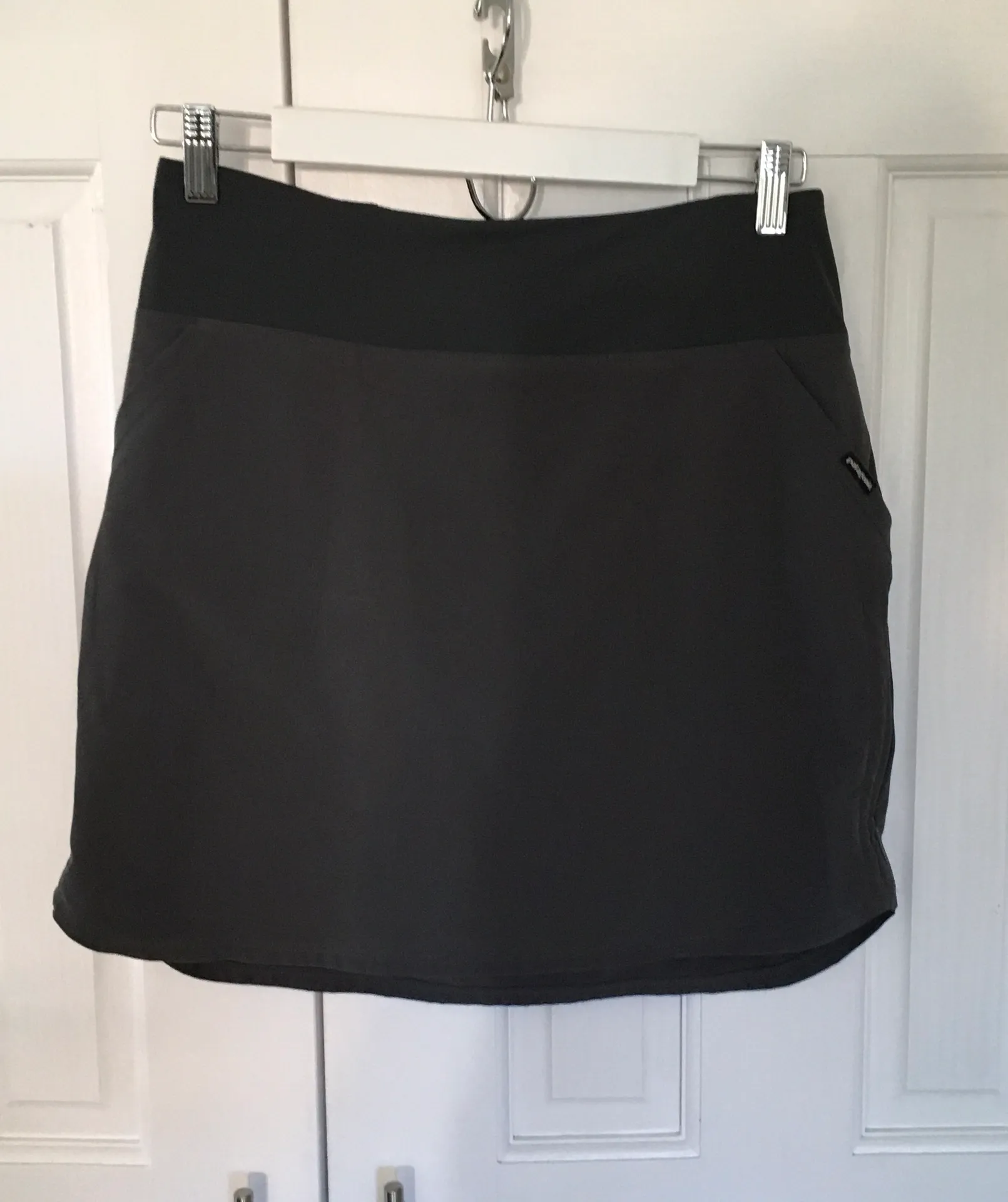 Women's Tech Fishing Skort Gray Size S - Image 4