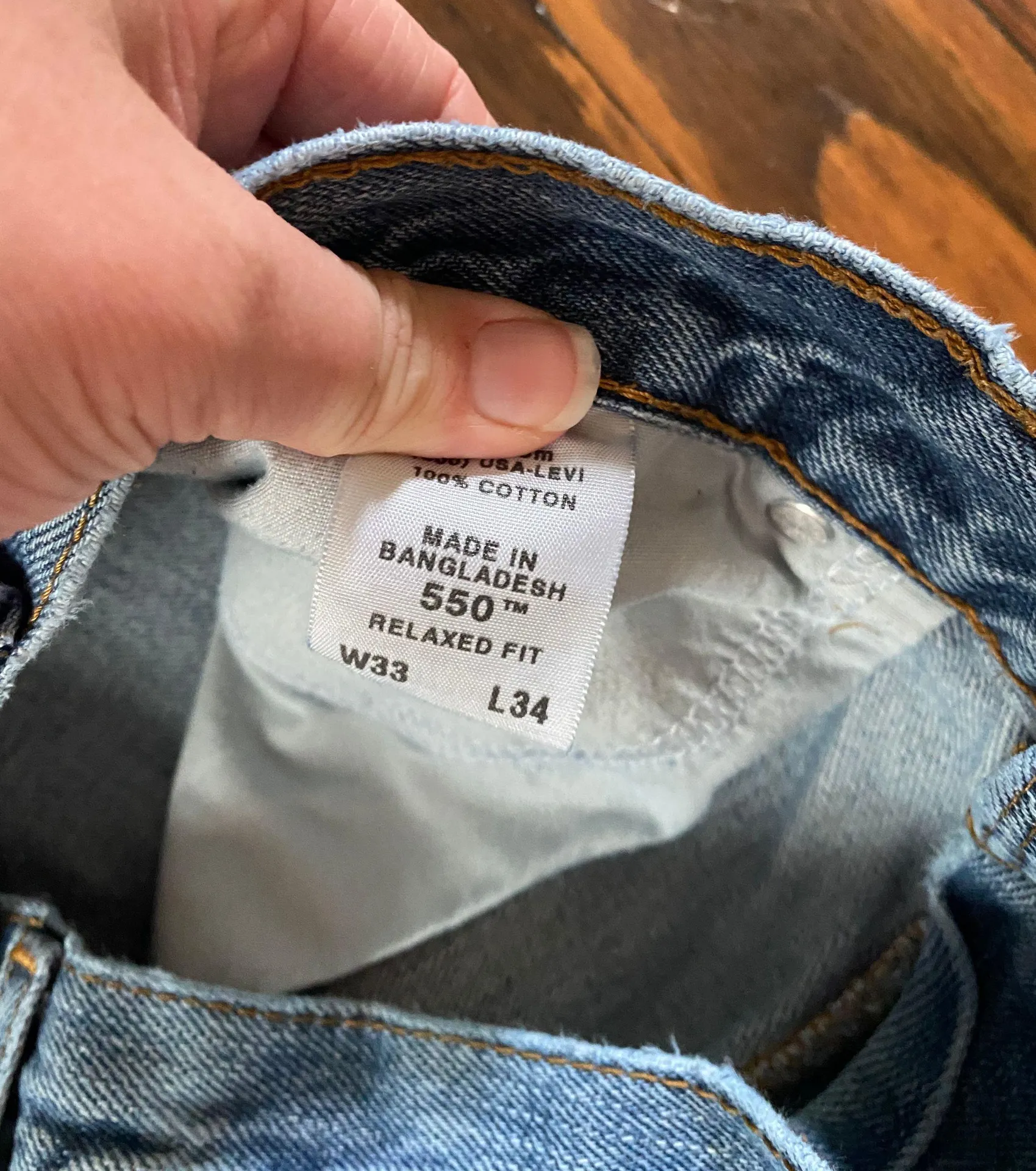 Levi’s Relaxed Fit Tapered Jeans - Image 6