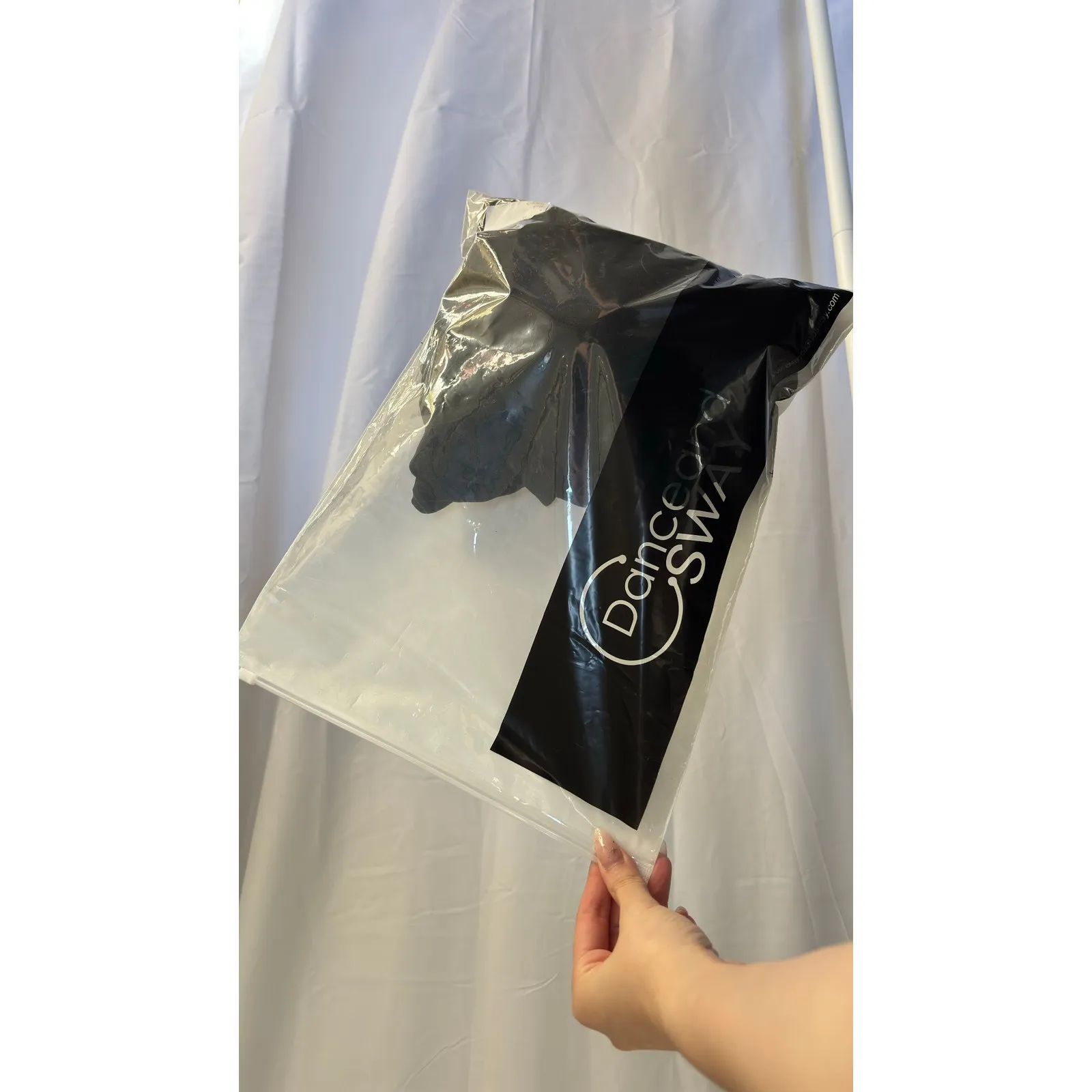 ZYM Dance Black Sweetheart Neckline High Slit Maxi Dress‎ with Matching Gloves - Image 13