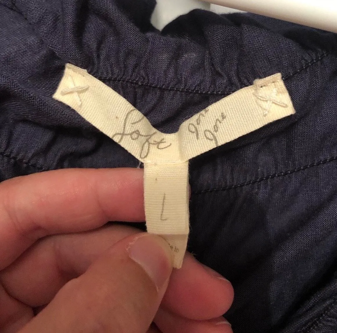 Navy Top Blue Size L - Image 6