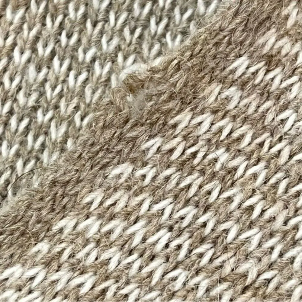 Fratelli Talli Tan and Cream Poncho One Size NWT - Image 11