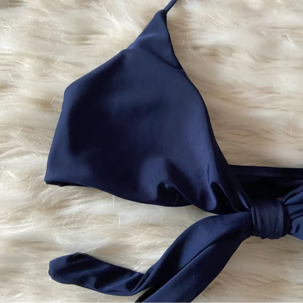 Shein Navy Blue Twist front Halter Bikini Tops Sz S - Image 20