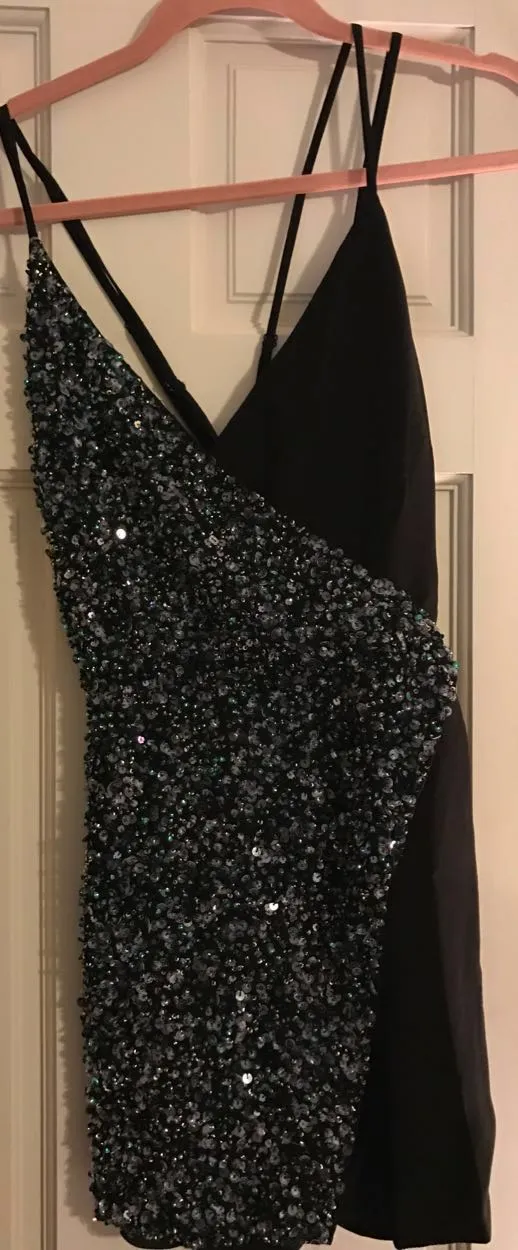 ASOS  sequin wrap romper  - Image 3